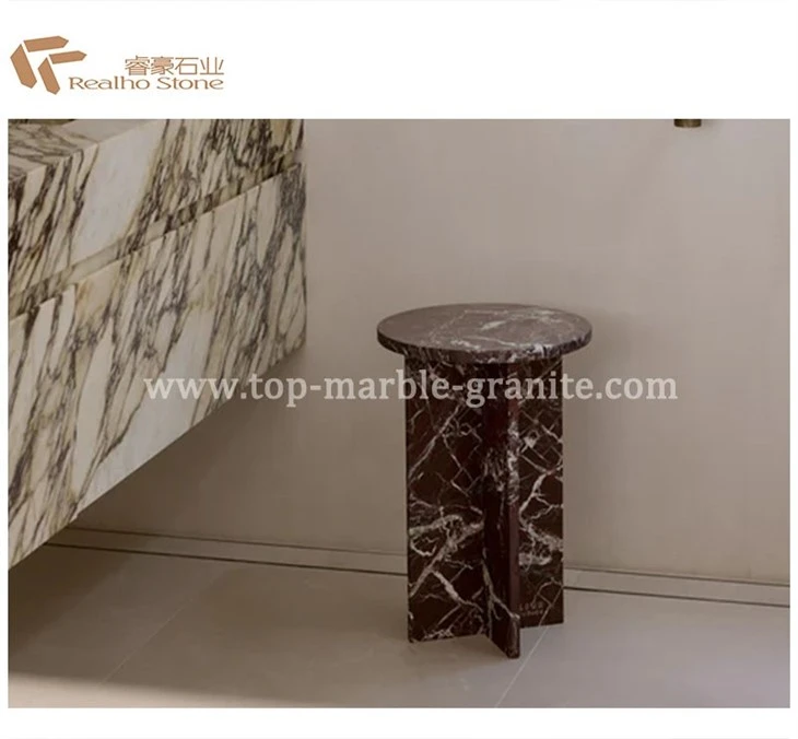 modern marble side table