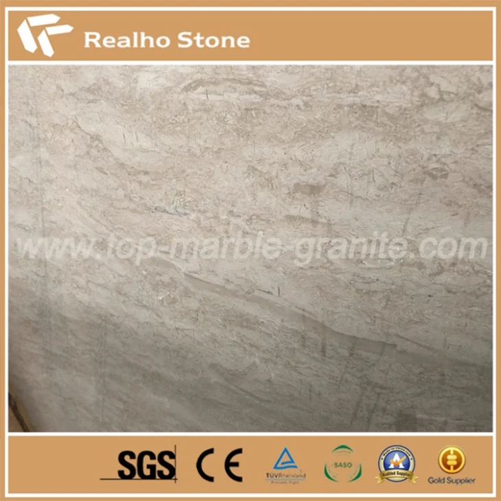 Polished Slab Monalisa Beige Marble For Wall And Floor Project