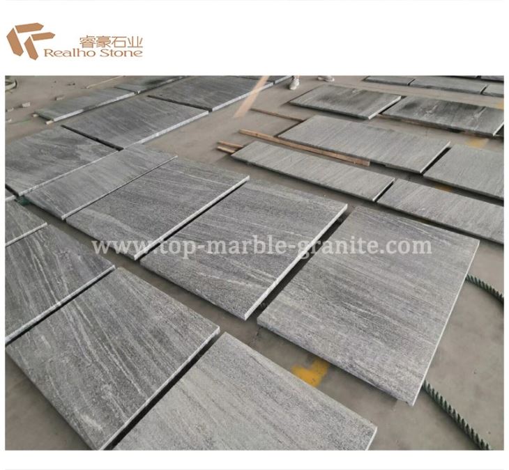 Nero Santiago Granite Floor Tiles