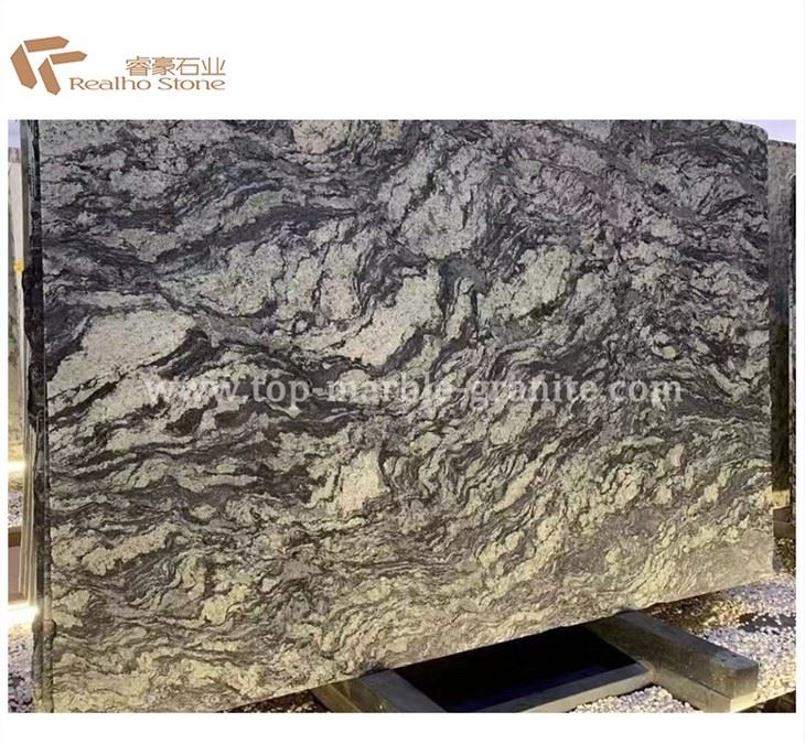 black and white granite countertops