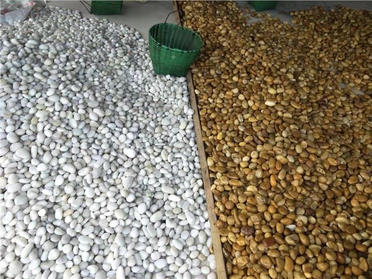 Декоративная галька из натурального камня